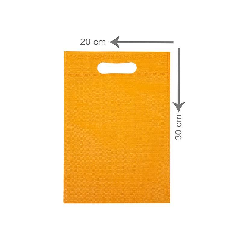 بگ پارچه ای 30*20  عمودی دسته پانچ (تا 300 عدد)