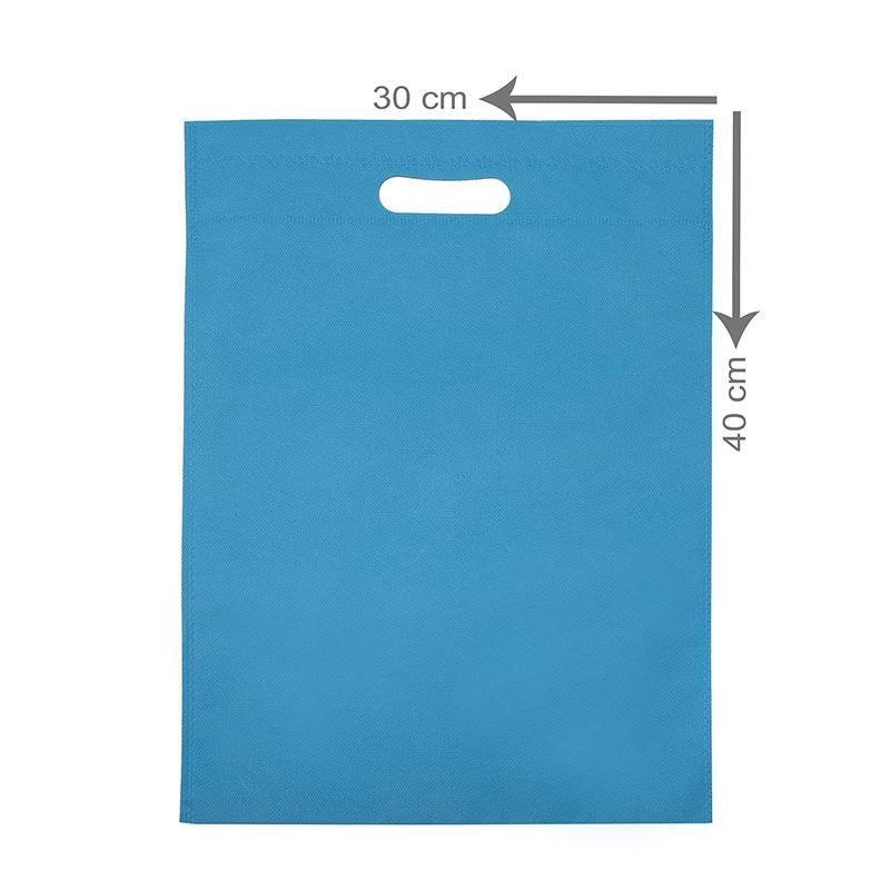 بگ پارچه ای 40*30 عمودی دسته پانچ (تا 300 عدد)