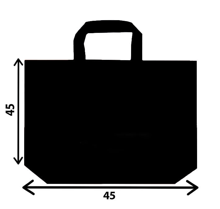 بگ پارچه ای 45*45  دسته بندی کاست کف (تا 300 عدد)