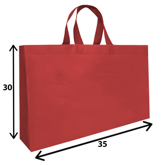 بگ پارچه ای 30*35 افقی دسته بندی سه طرف کاست (تا 300 عدد)
