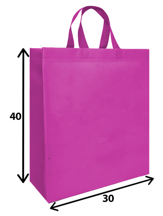 بگ پارچه ای 40*30 عمودی دسته بندی سه طرف کاست (تا 300 عدد)